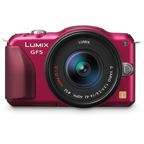 Panasonic DMC-GF5 - Rosa + Lumix G 14-42 mm f/3.5-5.6