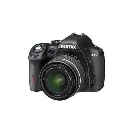 Pentax K50 - Schwarz + 18-55mm f/3.5-5.6 WR Objektiv