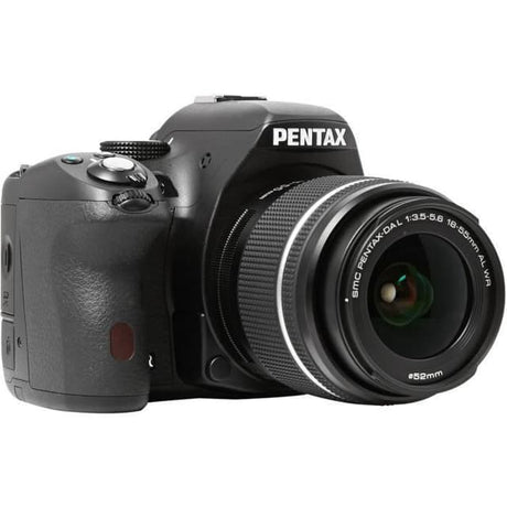 Pentax K50 - Schwarz + 18-55mm f/3.5-5.6 WR Objektiv