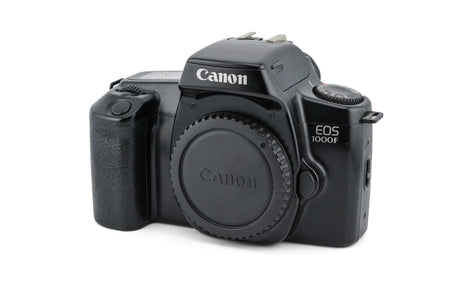 Canon EOS 1000F (Nur Gehäuse) – Professionelle 35mm Analog-Spiegelreflexkamera (Generalüberholt) Schwarz
