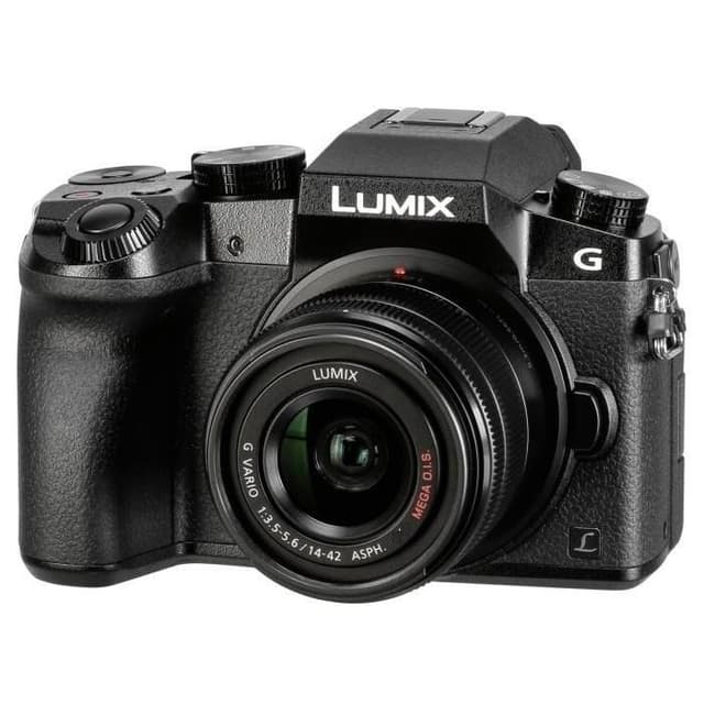 Panasonic Lumix DMC-G70 - Schwarz + Panasonic Lumix G VARIO 14-42mm f/3.5-5.6 ASPH. f/3.5-5.6 · Hauptbild