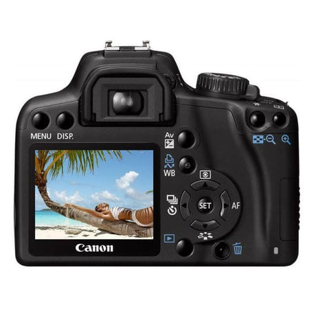 EOS 1000D SLR – Schwarz + Canon EF-S 18-55mm f/3.5-5.6 II Objektiv