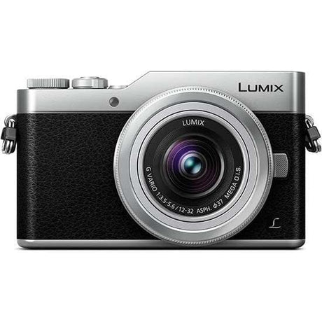 Panasonic DC-GX800 – Schwarz/Silber + Panasonic Lumix G Vario HD 12-32 mm f/3,5-5,6 MEGA OIS f/3,5-5,6