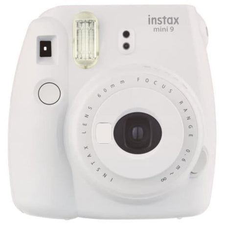 Instant Instax Mini 9 – Grau + Fujifilm Instax Linse Fokusbereich 60 mm f/12.7 f/12.7