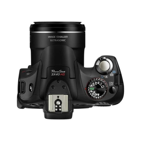 Canon PowerShot SX40 HS Kamera – Schwarz + Canon Zoomobjektiv 24–840 mm f/2,7–5,8