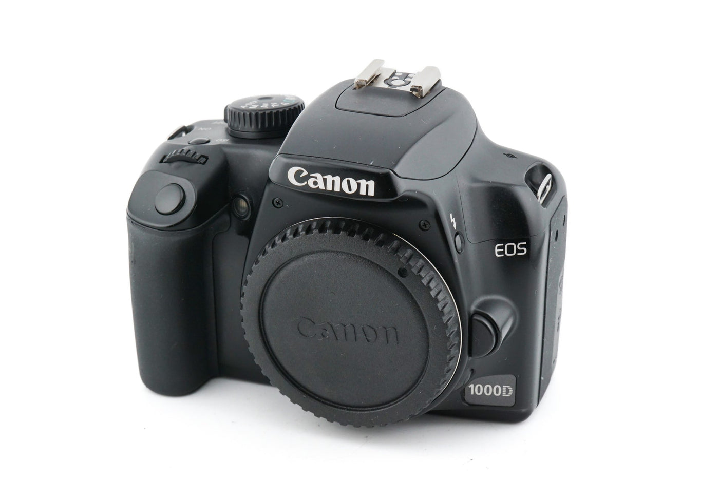 Canon EOS 1000D (Nur Gehäuse) – Generalüberholte Digitale Spiegelreflexkamera (Schwarz) · Hauptbild