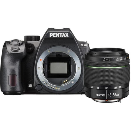 Pentax K-5 Spiegelreflexkamera - Schwarz + Pentax SMC Pentax-DAL 18-55mm f/3.5-5.6 AL WR Objektiv
