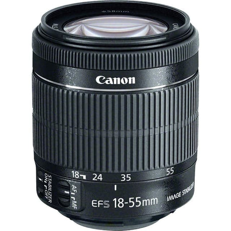 EOS 4000D SLR – Schwarz + Canon Zoom-Objektiv EF-S 18–55 mm f/3,5–5,6 III + Zoom-Objektiv EF 75–300 mm f/4–5,6 III f/3,5–5,6 + f/4–5,6
