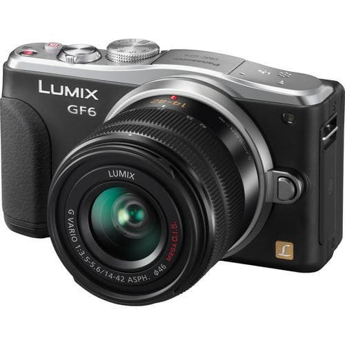 Lumix DMC-GF6X - Black + Panasonic Lumix G Vario 14-42mm f/3.5-5.6 II ASPH Mega OIS f/3.5-5.6 de segunda mano en Camera Marke