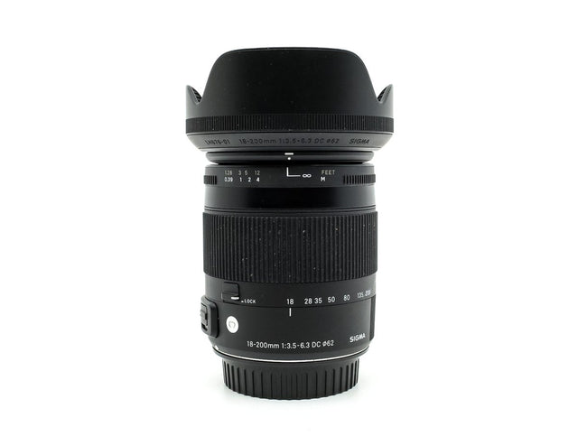 Sigma 18-200mm f/3.5-6.3 DC Macro OS HSM Contemporary - Canon EF-S Fit