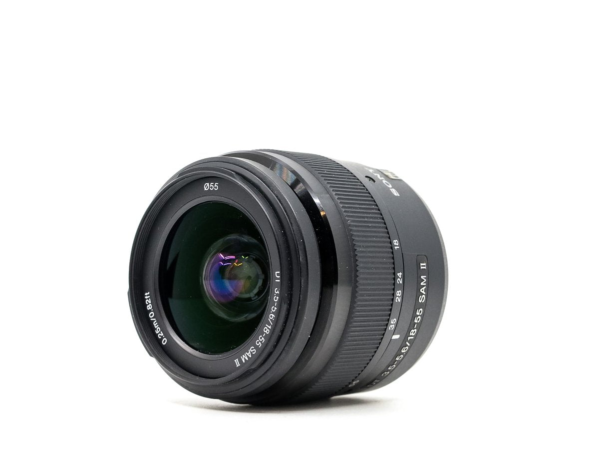 Sony DT 18-55mm f/3.5-5.6 SAM II – Sony A Anschluss · Hauptbild