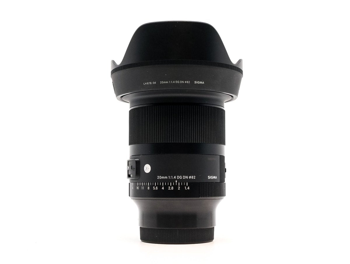 Sigma 20mm F/1.4 DG DN ART – Sony FE Anschluss · Hauptbild