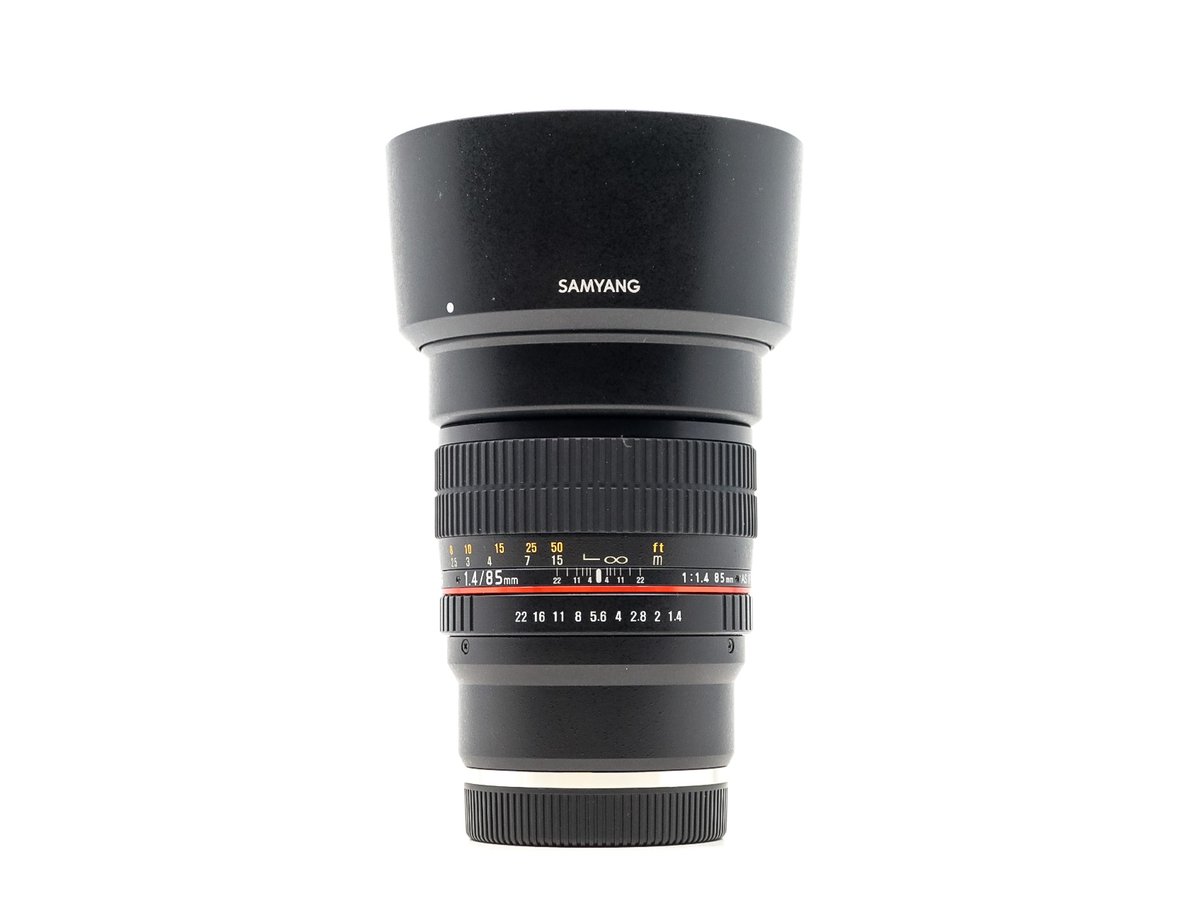 Samyang AF 85mm f/1.4 – Sony FE Anschluss · Hauptbild