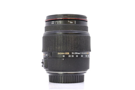Sigma 18-200mm f/3.5-6.3 DC OS HSM II - Canon EF-S Anschluss