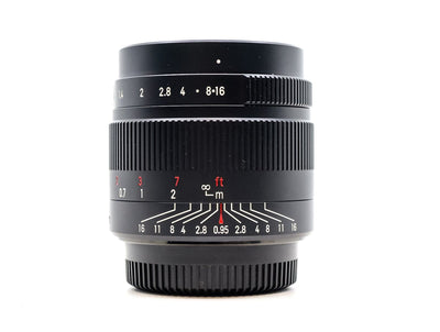7Artisans 35mm f/0.95 – Micro Four Thirds Anschluss