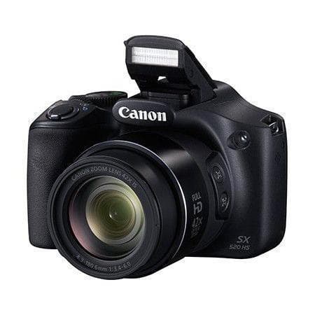 Canon PowerShot SX400 IS Bridge-Kamera - Schwarz + Canon Zoom-Objektiv 42x IS 24-720mm f/3.4–5.8