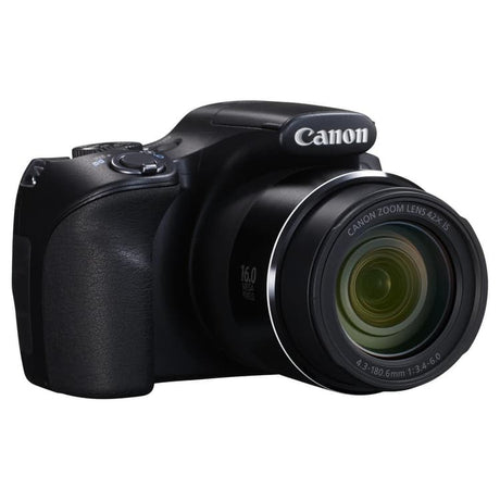 Canon PowerShot SX400 IS Bridge-Kamera - Schwarz + Canon Zoom-Objektiv 42x IS 24-720mm f/3.4–5.8