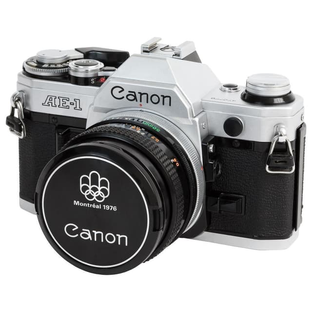Canon AE-1 SLR - Black/Gray + Canon FD 50mm f/1.8 f/1.8 de segunda mano en Camera Market