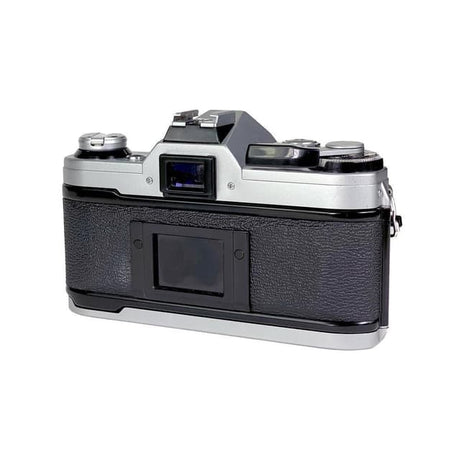Canon AE-1 SLR – Schwarz/Grau + Canon FD 50mm f/1.8