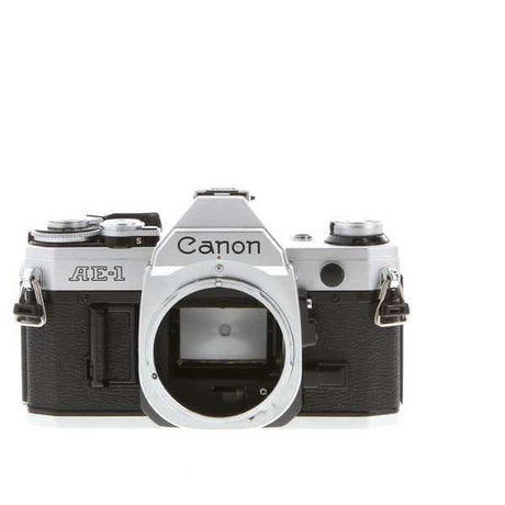 Canon AE-1 SLR – Schwarz/Grau + Canon FD 50mm f/1.8