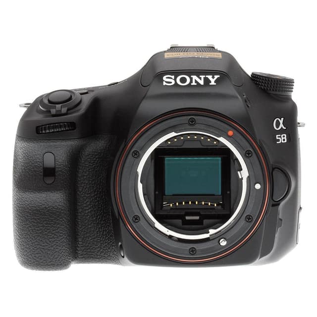SLT-A58 SLR - Black + Sony Sony DT 18-55mm f/3.5-5.6 SAM II f/3.5-5.6 de segunda mano en Camera Market