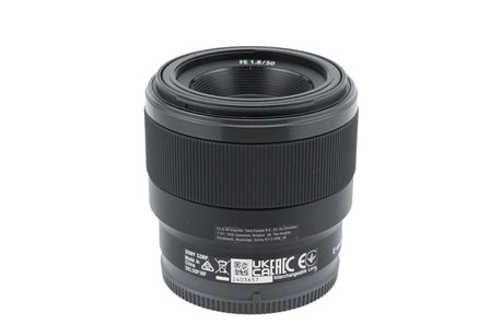 Sony 50mm f1.8 FE – (Sony E-Mount) Schwarz