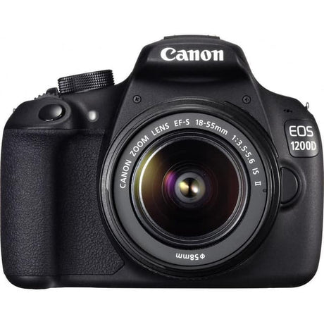 Canon EOS 1200D Spiegelreflexkamera - Schwarz + Canon EF-S 18-55mm f/3.5-5.6 IS II Objektiv