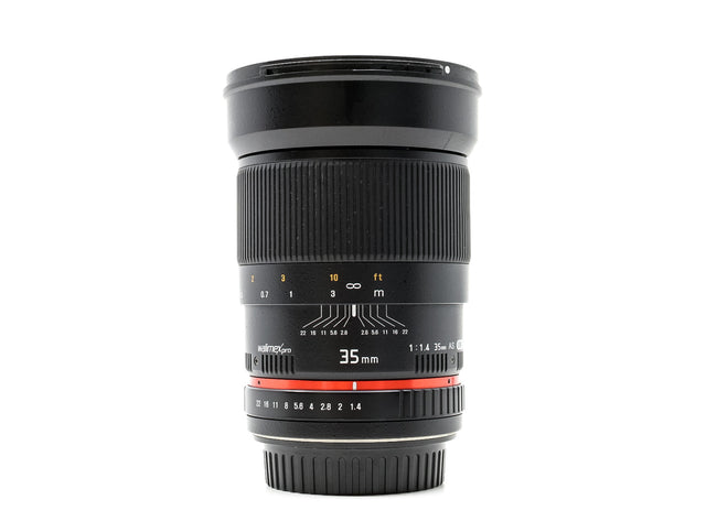 Walimex Pro 35mm f/1.4 AS UMC - Canon EF Fit de segunda mano en Camera Market