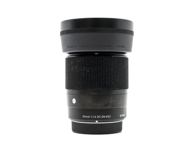 Sigma 30mm f/1.4 DC DN Contemporary - Micro Four Thirds Anschluss