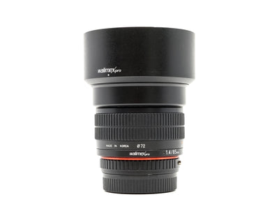 Walimex Pro 85mm f/1.4 AS IF UMC - Pentax Anschluss