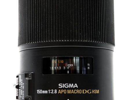 Sigma 150mm f/2.8 EX APO DG Macro OS HSM - Nikon Anschluss