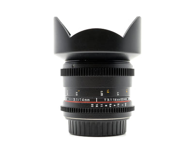 Rokinon 14mm T3.1 Cine ED AS IF UMC - Canon EF Anschluss
