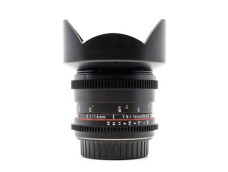 Rokinon 14mm T3.1 Cine ED AS IF UMC - Canon EF Anschluss