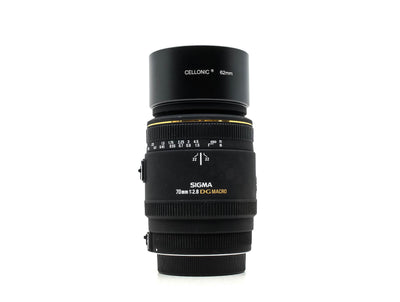 Sigma 70mm f/2.8 EX DG Macro - Sigma SA Anschluss