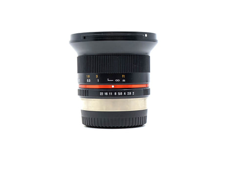 Walimex 12mm f/2 NCS CS – Fujifilm X Anschluss