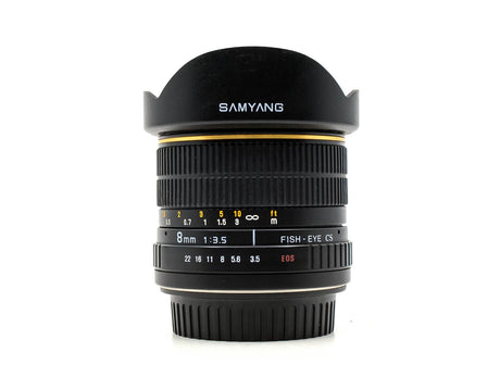 Samyang 8mm f/3.5 UMC CS II - Canon EF-S Anschluss