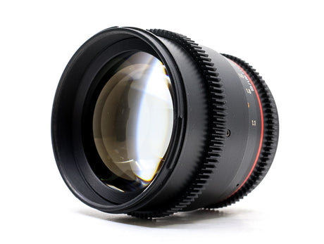 Samyang 85mm T1.5 - Canon EF Anschluss
