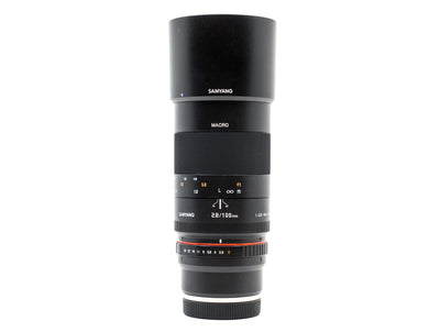 Samyang 100mm f/2.8 ED UMC Macro – Canon EF Anschluss