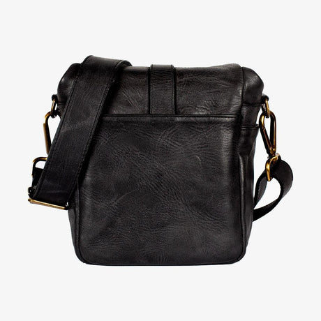 Berlin Black Leder Kameratasche