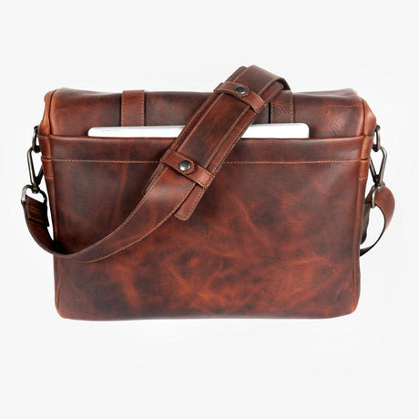 Roma Cognac Leder Kameratasche