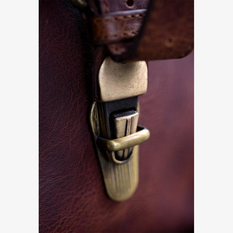 Roma Cognac Leder Kameratasche