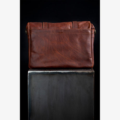 Roma Cognac Leder Kameratasche