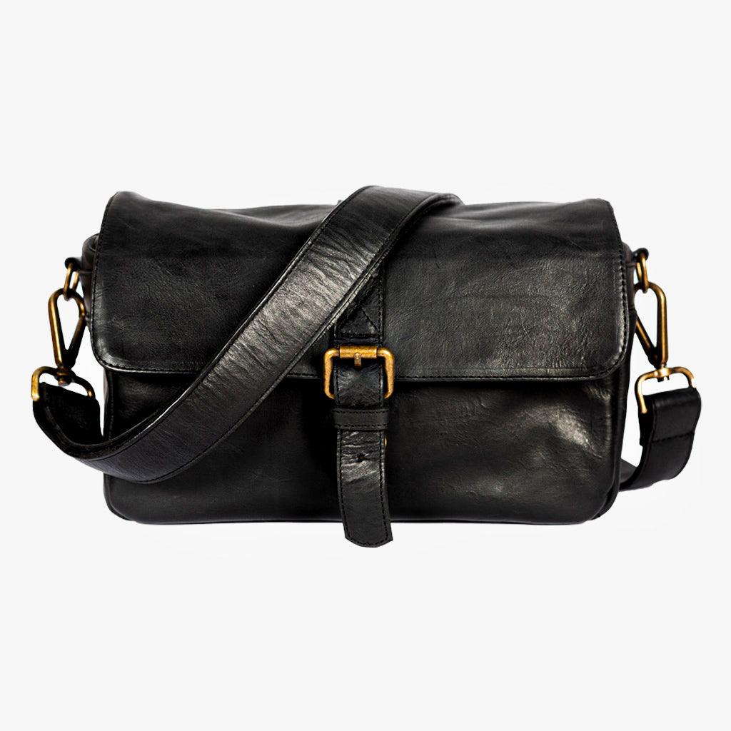 Paris Black Leather Camera Bag · Hauptbild