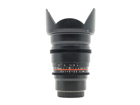 Samyang 16mm T2.2 ED AS UMC CS II - Micro Four Thirds Anschluss
