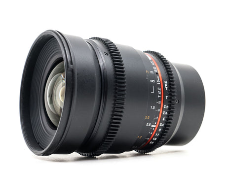 Samyang 16mm T2.2 ED AS UMC CS II - Micro Four Thirds Anschluss