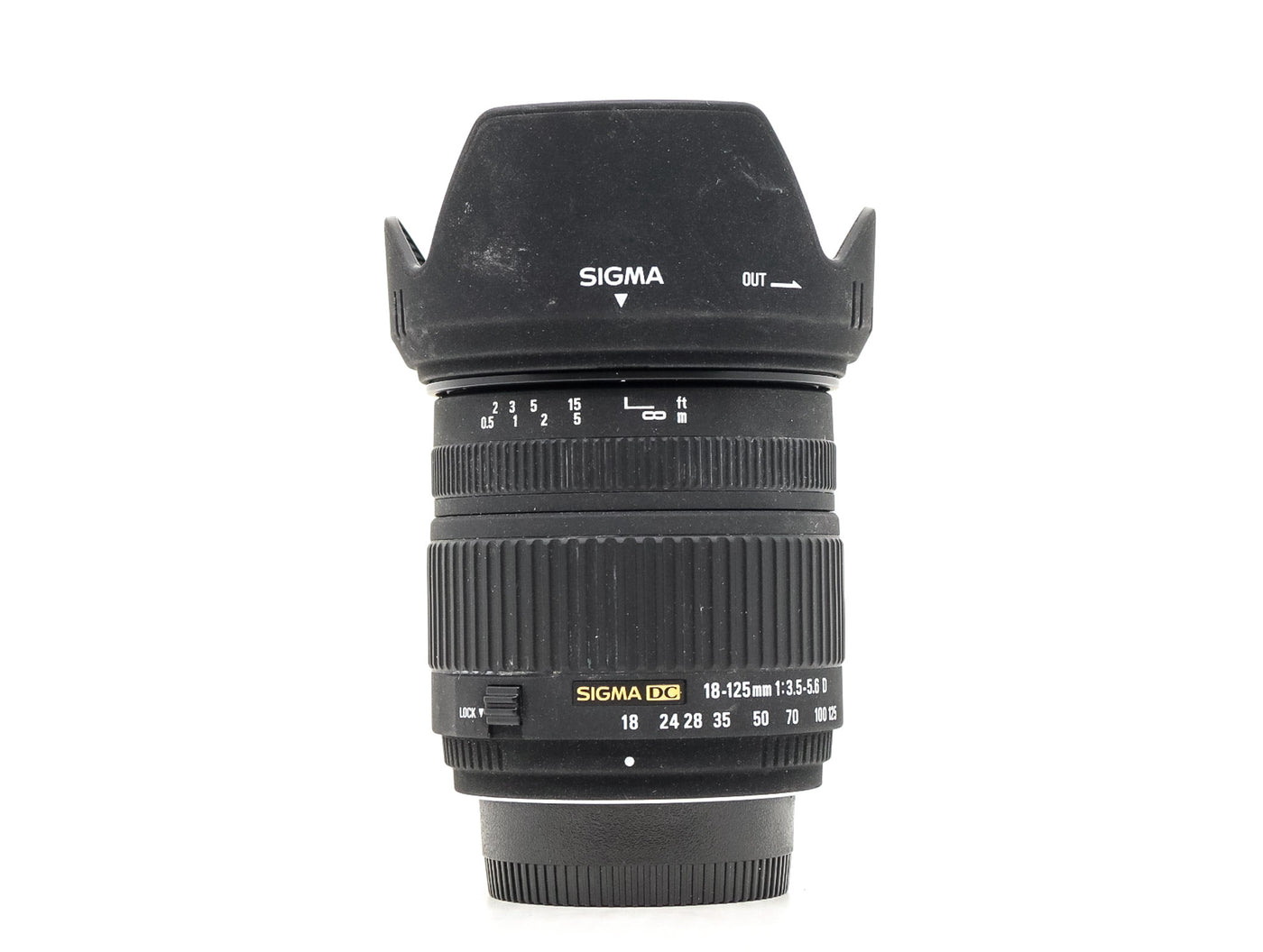 Sigma 18-125mm f/3.5-5.6 DC - Nikon Anschluss · Hauptbild