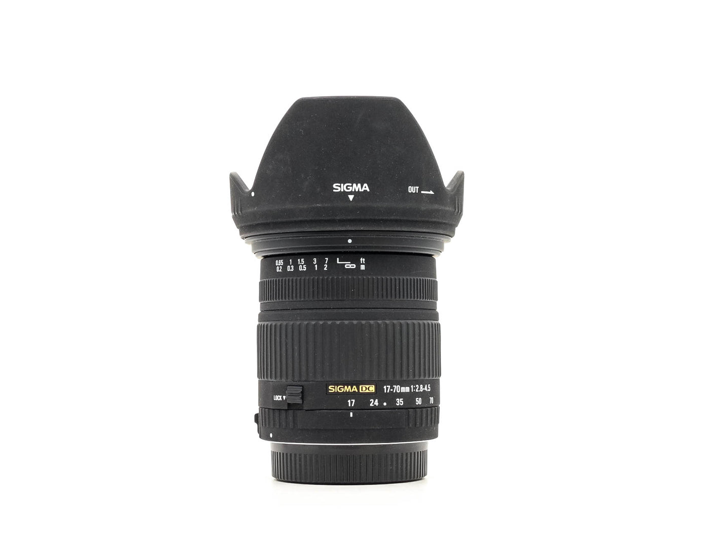 Sigma 17-70mm f/2.8-4.5 DC Macro - Sigma SA Anschluss · Hauptbild