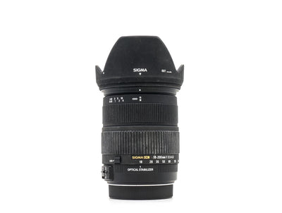 Sigma 18-200mm f/3.5-6.3 DC OS HSM - Canon EF-S Anschluss