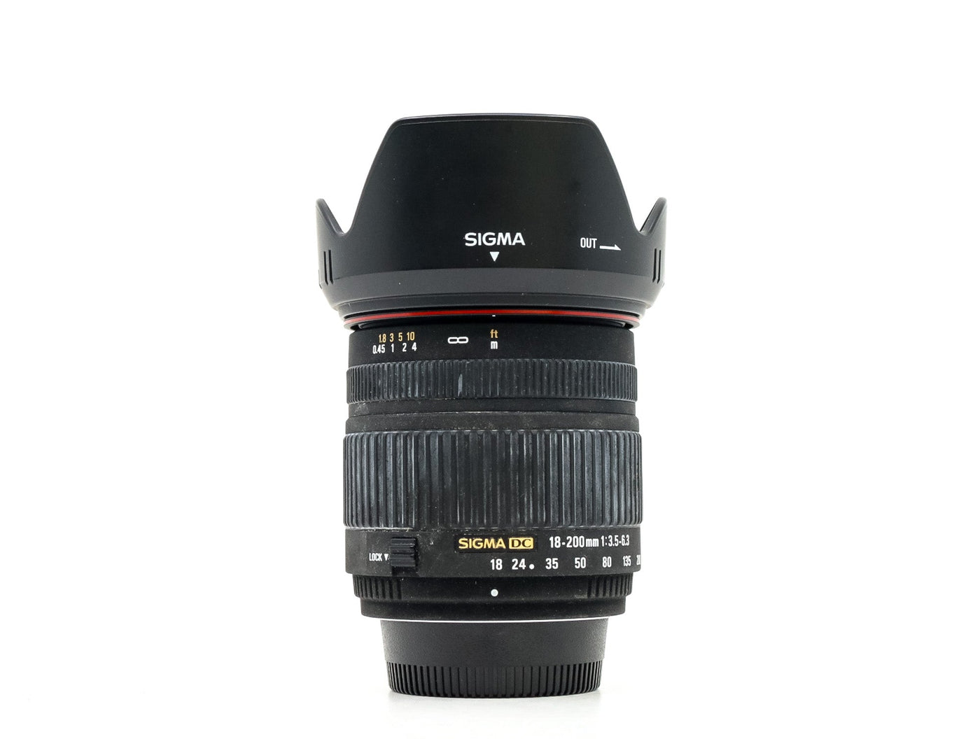 Sigma 18-200mm f/3.5-6.3 DC - Nikon Anschluss · Hauptbild