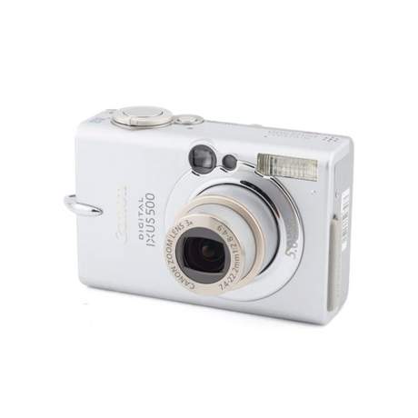 Canon IXUS 500 – Digitale Vintage-Kamera